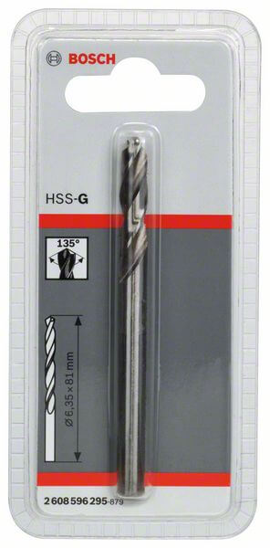 Bosch Zentrierbohrer HSS-G, 81 mm