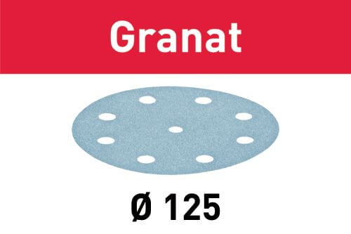 Festool Schleifscheibe STF D125/8 P500 GR/100 Granat