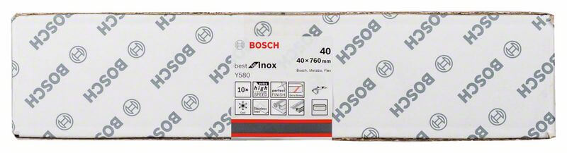 Bosch Schleifband Y580 Best for Inox, 40 x 760 mm, 40