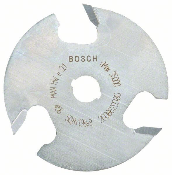 Bosch Scheibennutfräser Expert for Wood, 8 mm, D1 50,8 mm, L 2 mm, G 8 mm