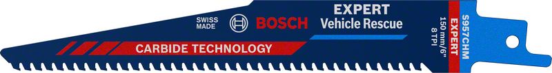 Bosch EXPERT ‘Vehicle Rescue’ S 957 CHM Säbelsägeblatt, 1 Stück. Für Säbelsägen