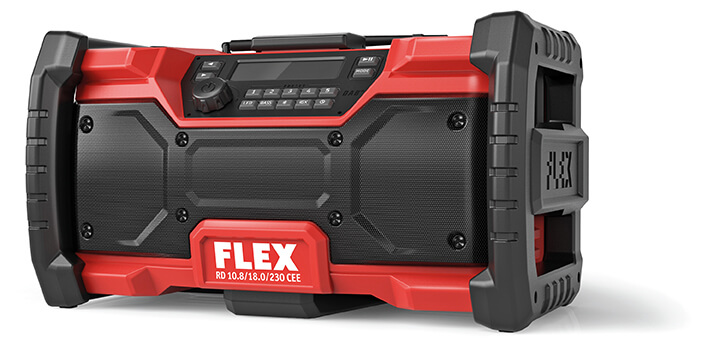 Flex Digitales Akku-Baustellenradio 10,8 / 18,0 V