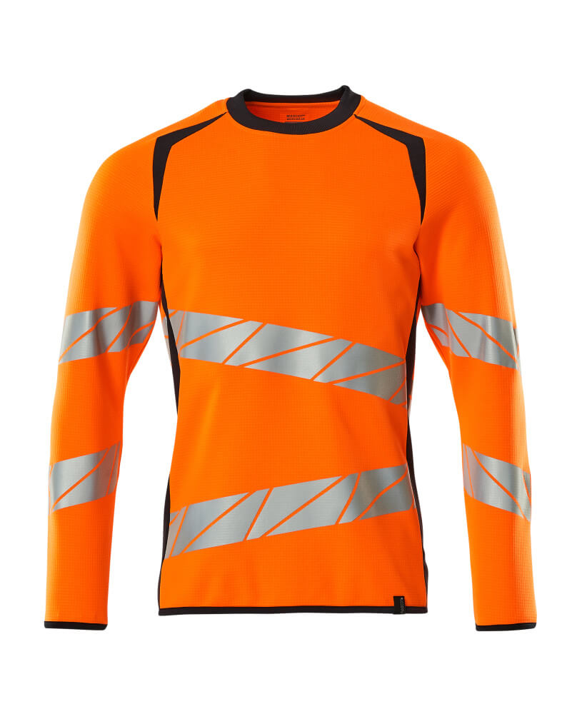 Mascot Sweatshirt, moderne Passform Sweatshirt Größe XS ONE, hi-vis orange/schwarzblau