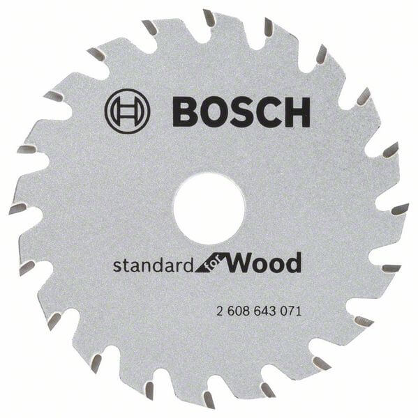 Bosch Kreissägeblatt Optiline Wood für Handkreissägen, 85 x 15 x 1,1 mm, 20