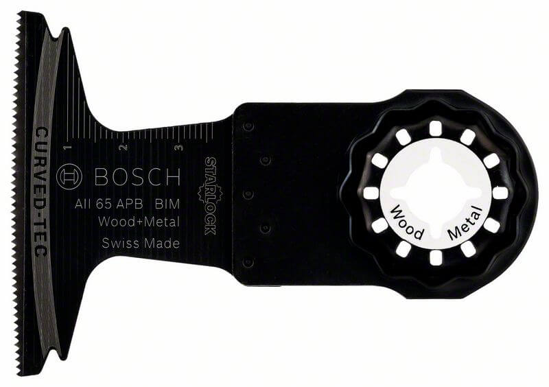 Bosch BIM Tauchsägeblatt AII 65 APB, Wood and Metal, 40 x 65 mm