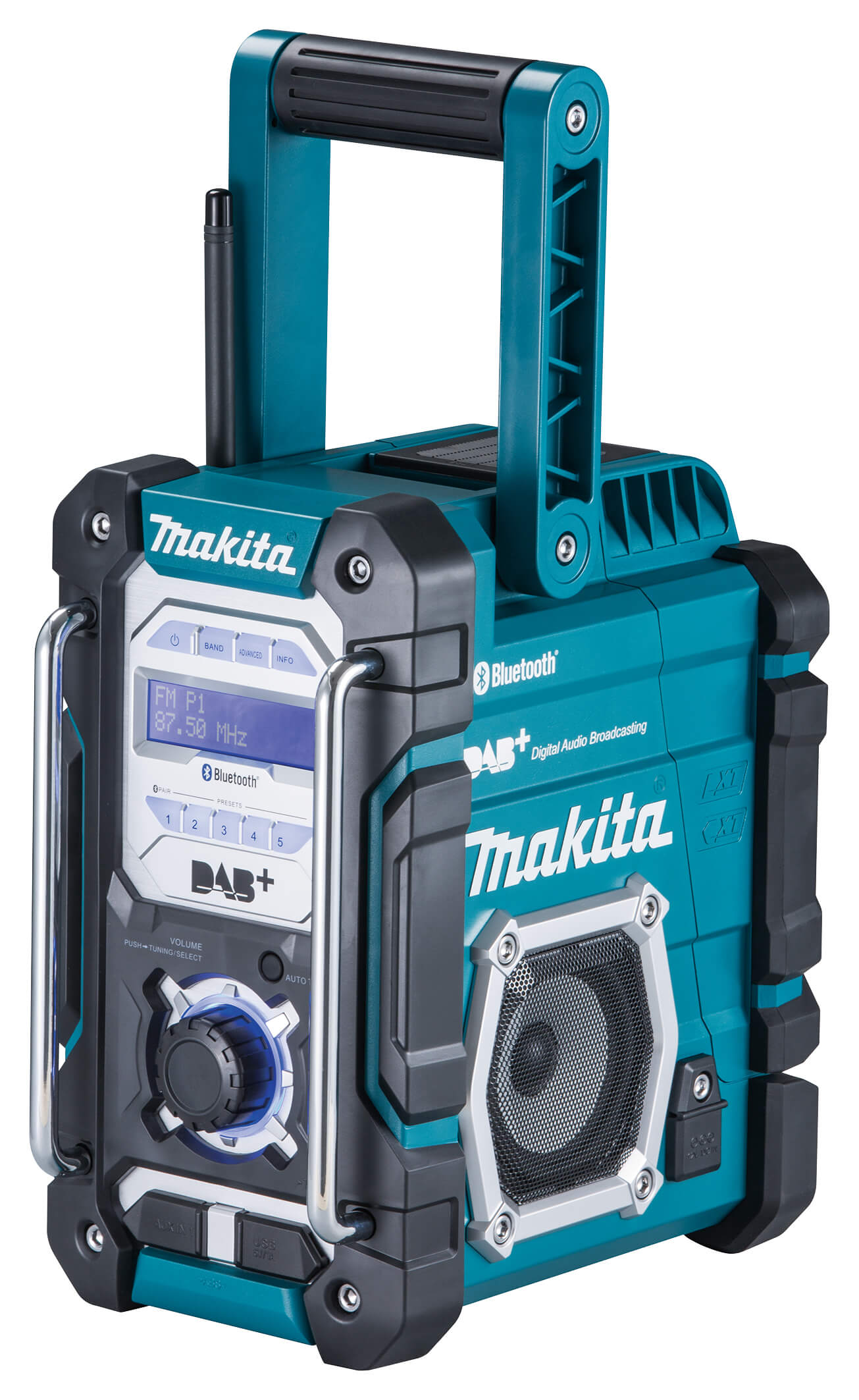 Makita DMR112 Akku-Baustellenradio 7,2V - 18V mit DAB+ und Bluetooth