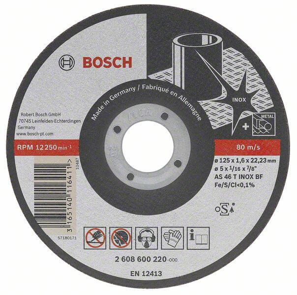 Bosch Trennscheibe gerade Best for Inox Rapido Long Life A 60 W BF 41, 115x22,23x1 mm