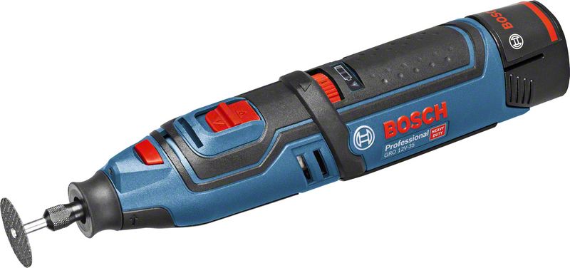 Bosch Akku-Rotationswerkzeug GRO 12V-35, Solo Version, L-BOXX