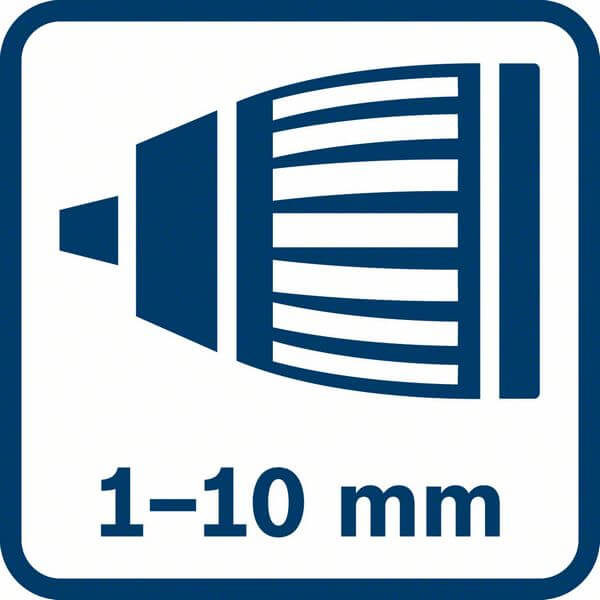 Bosch FlexiClick-Aufsatz GFA 12-B, 10 mm-Auto-Lock-Bohrfutter