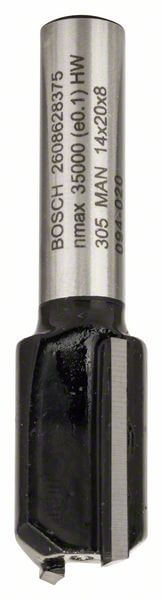 Bosch Nutfräser, 8 mm, D1 14 mm, L 20 mm, G 51 mm