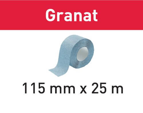 Festool Schleifrolle 115x25m P240 GR Granat