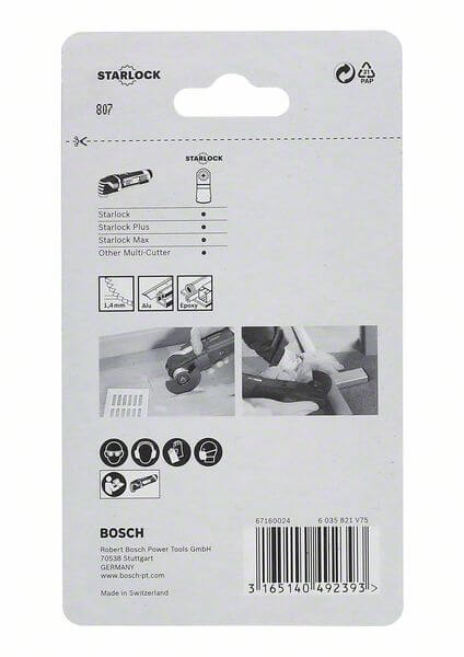Bosch BIM Segmentsägeblatt ACZ 85 EB, Wood and Metal, 85 mm, 1er-Pack