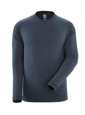 Mascot T-Shirt, Langarm, moderne Passform T-shirt Größe XL, schwarzblau