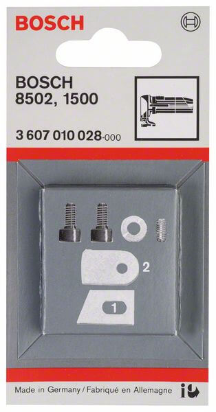 Bosch Scherenmessersätze für Universalscheren GSC 1.6, Blech, 5-tlg.