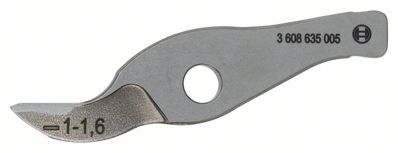 Bosch Messer gerade bis 1,6 mm, für Bosch-Schlitzschere GSZ 160 Professional