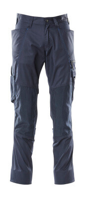 Mascot Hose mit Knietaschen, extra leicht Hose Größe 90C62, schwarzblau