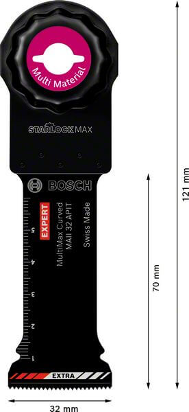 Bosch EXPERT MultiMax MAII 32 APIT Blatt für Multifunktionswerkzeuge, 32 mm