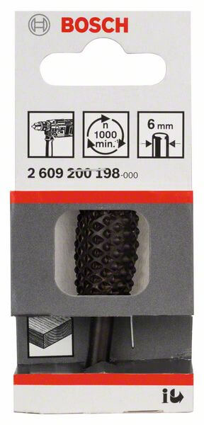 Bosch Freihandfräser für Bohrmaschinen, d 6 mm, D 16 mm
