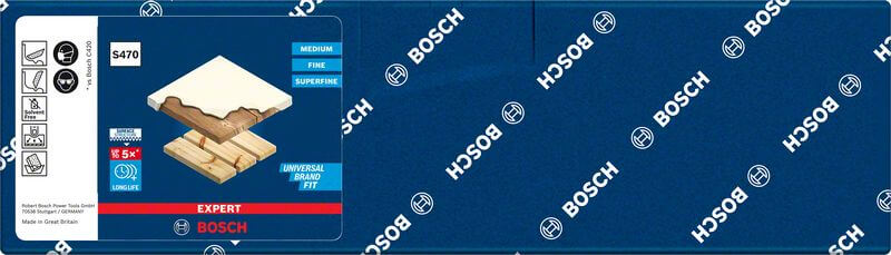 Bosch EXPERT S470 Combi Block 69 x 97 x 26 mm, fein. Für Handschleifen