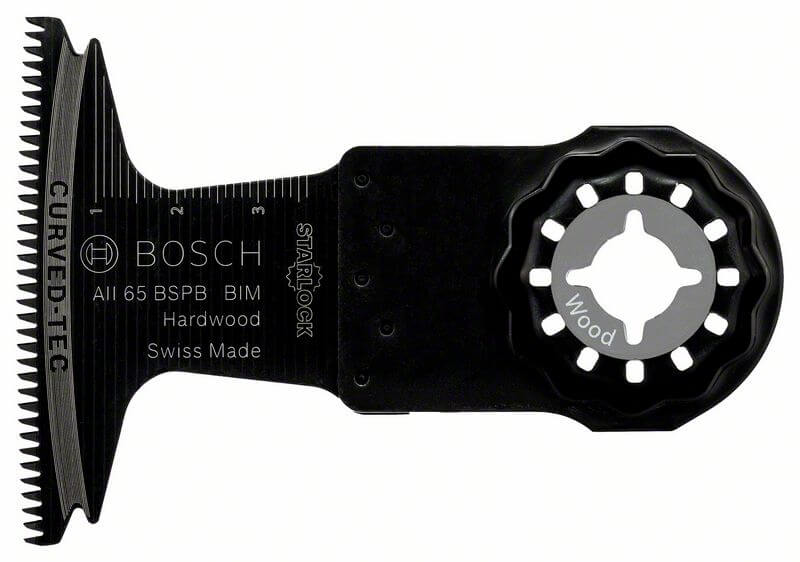 Bosch BIM Tauchsägeblatt AII 65 BSPB, Hard Wood, 40 x 65 mm