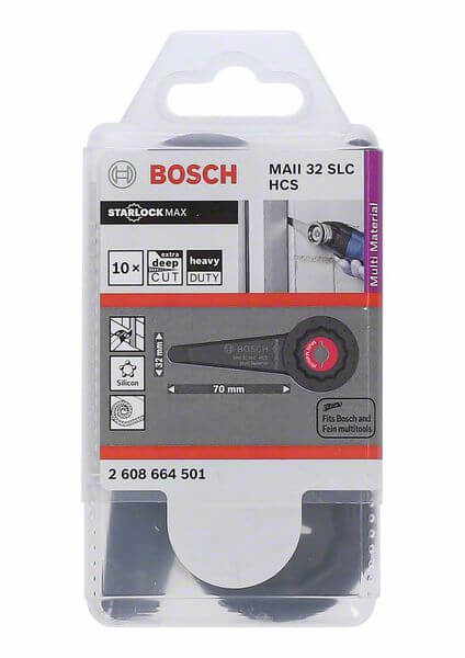 Bosch HCS Universalfugenschneider MAII 32 SLC, 70 x 32 mm, 10er-Pack