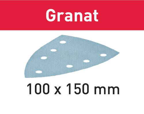 Festool Schleifblatt STF DELTA/7 P100 GR/100 Granat