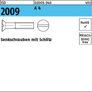 Senkschraube ISO 2009 A 4 M 16 x 70 A 4 VE=K