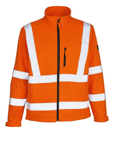 Mascot Calgary Soft Shell Jacke Größe XL, hi-vis orange