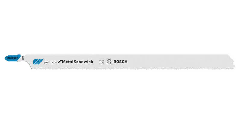 Bosch Stichsägeblatt T 1018 AFP Precision for Metal-Sandwich 3 Stück