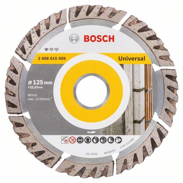 Bosch Diamanttrennscheibe Standard for Universal 125 x22,23