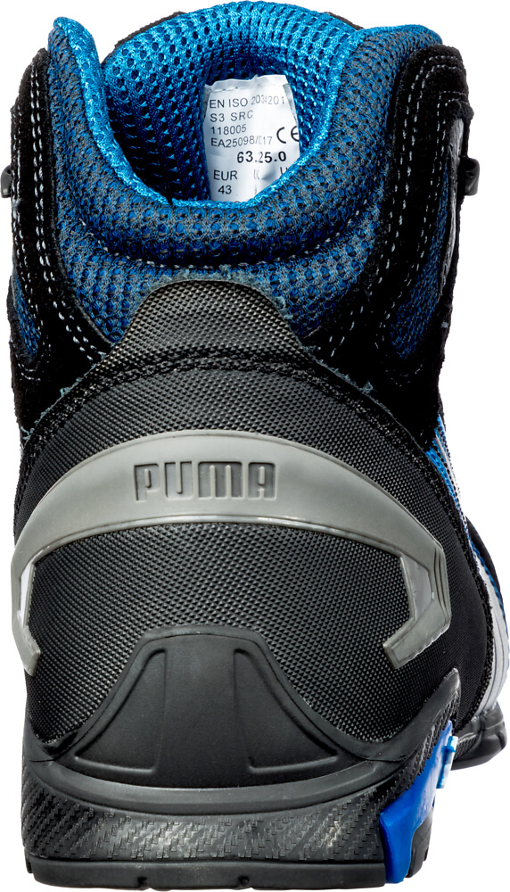 Puma Safety RIO BLACK MID S3 SRC schwarz-blau,47