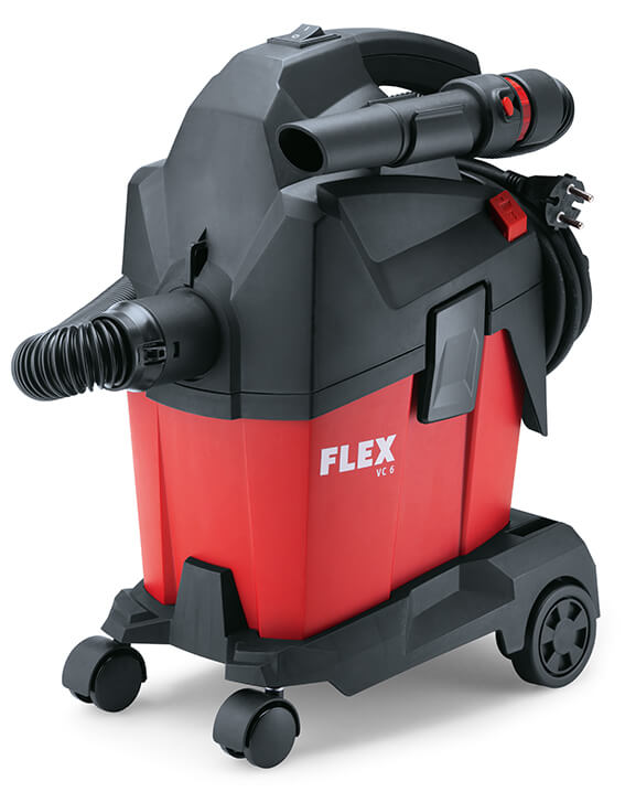 Flex Kompakt Sauger mit manueller Filterabreinigung, 6 l, Klasse L