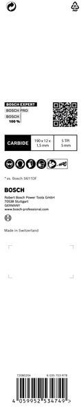 Bosch EXPERT ‘Wood with Metal’ S 715 LHM Säbelsägeblatt, 1 Stück. Für Säbelsägen