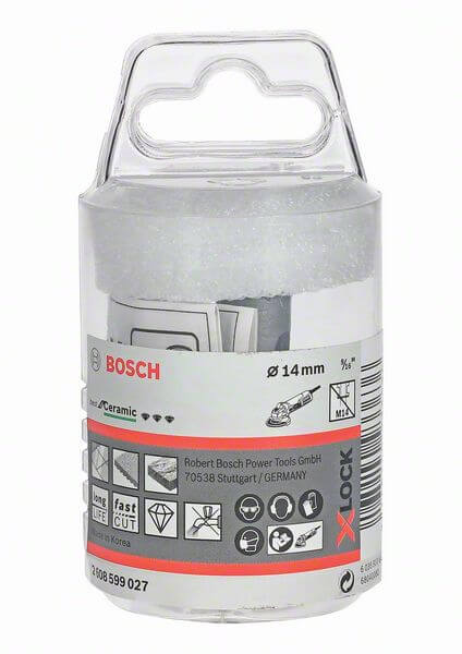 Bosch X-LOCK Diamanttrockenbohrer Best for Ceramic Dry Speed 14 x 30