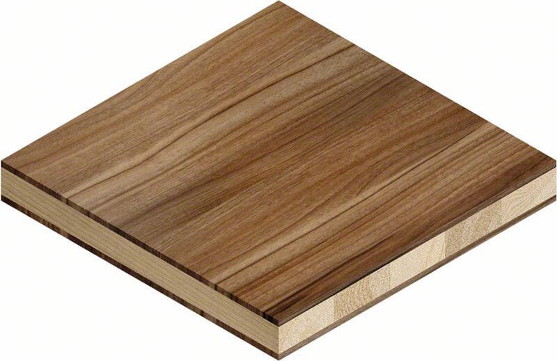 Bosch EXPERT ‘Wood 2-side clean‘ Stichsägeblatt-Set, 3-tlg., T308B/BO. Für Stichsägen