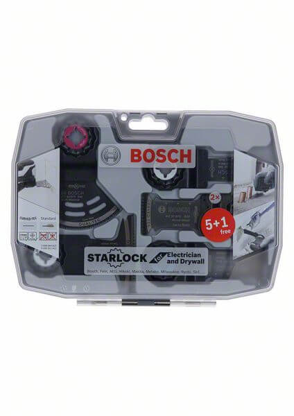 Bosch 6-tlg. Starlock Set für Elektriker und Trockenbauer